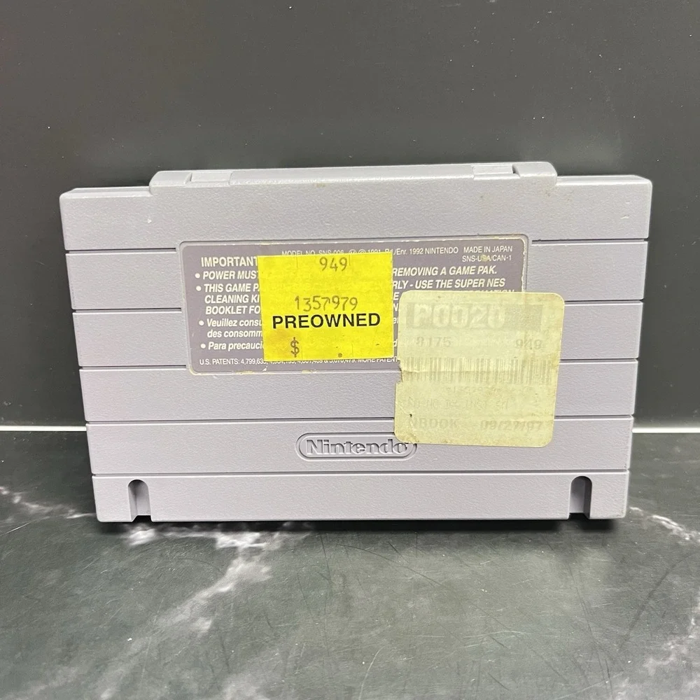 Madden NFL 94 Authentic‎ Super Nintendo SNES Game Cartridge Only